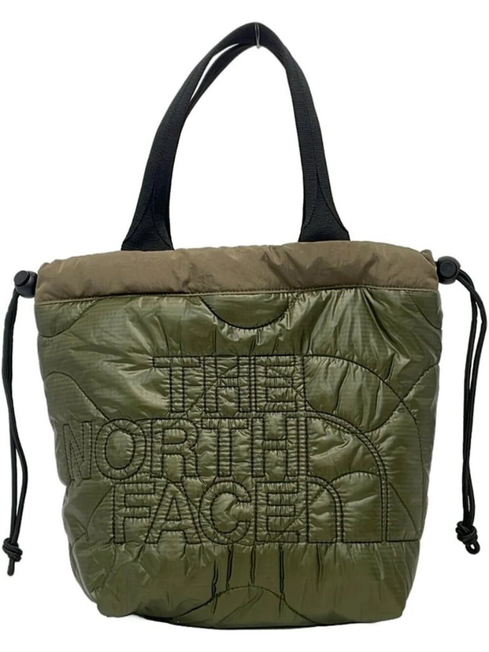 THE NORTH FACE N24F0054 Khaki Nylon Tote Bag